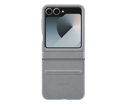 Etui / obudowa na smartfona Samsung Vegan Case do Galaxy Z Flip6 szary